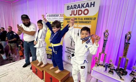 💪Student of the Dynamo Judo Sportcenter Aventura NMB, Miami, @dynamosportcenter Danial Dzhambakiev took part in the 3rd Annual Barakah Judo Tournament on April 27