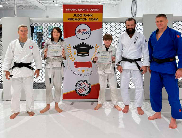 Judo Rank Promotion Exam at Dynamo Sports Center
